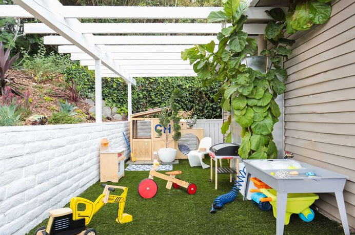 How to make a patio area child friendly and safe for children