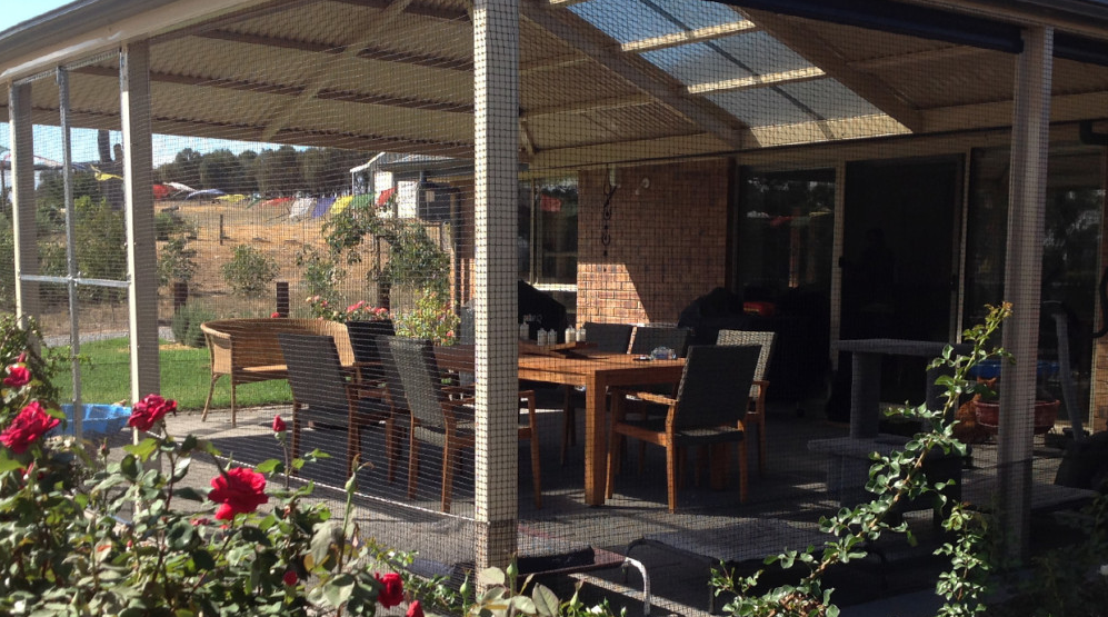 Turn your patio area into a catio