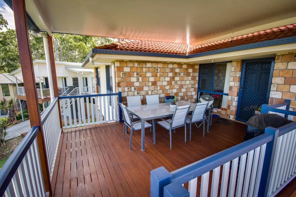 Brick House with Patio cover