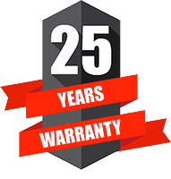 25 Year Warranty