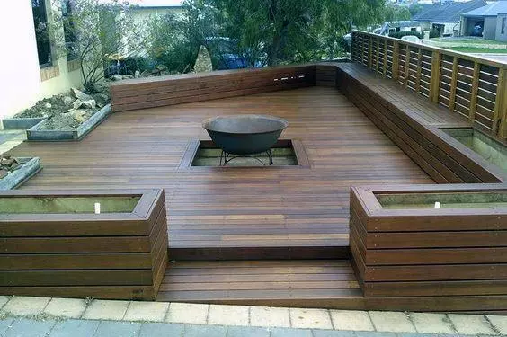 Deck Fire Pit Ideas