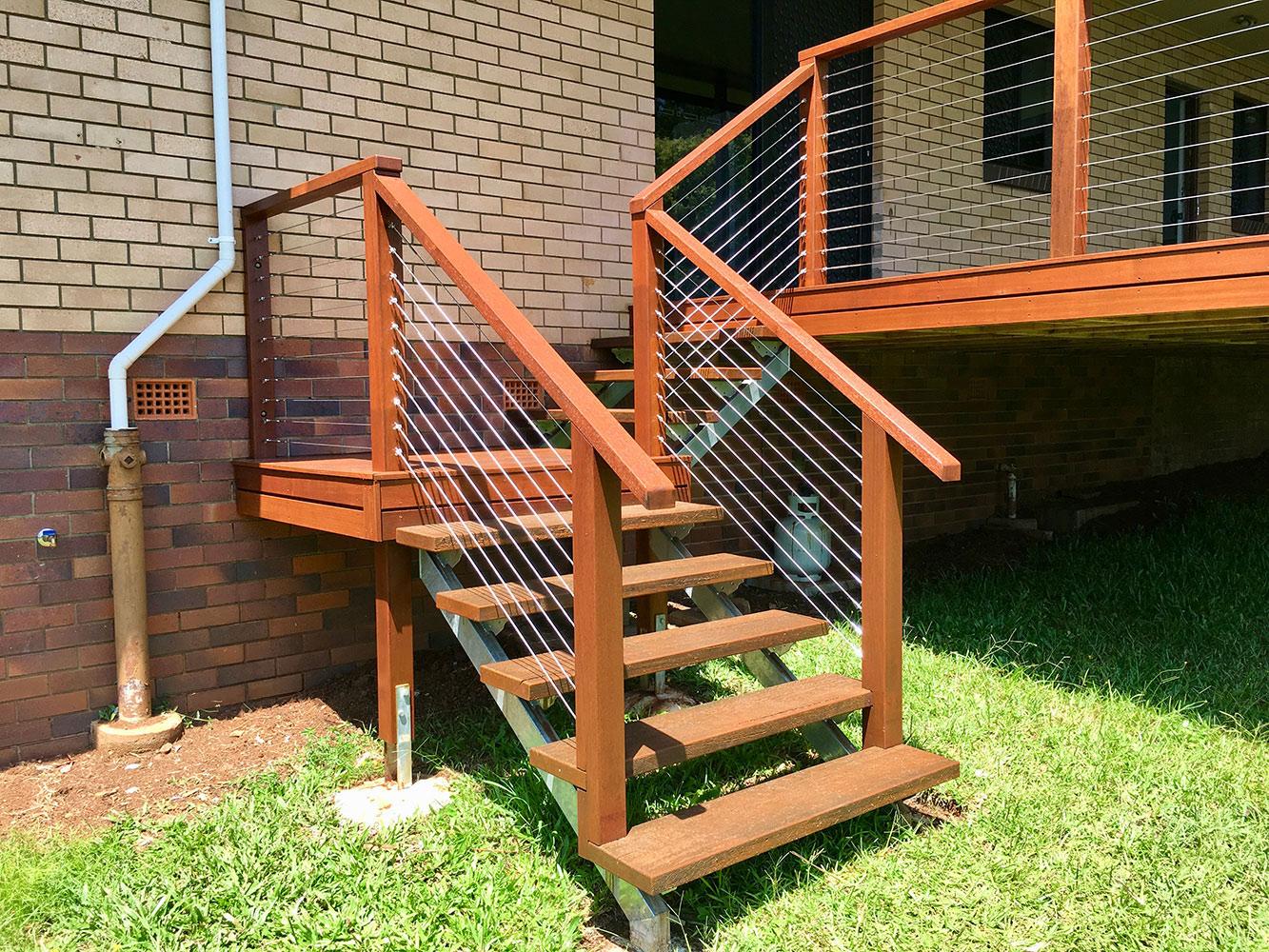 Deck Steps Sunshine Coast Brisbane Deking Decks