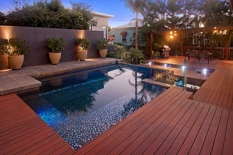 pool decking lighting